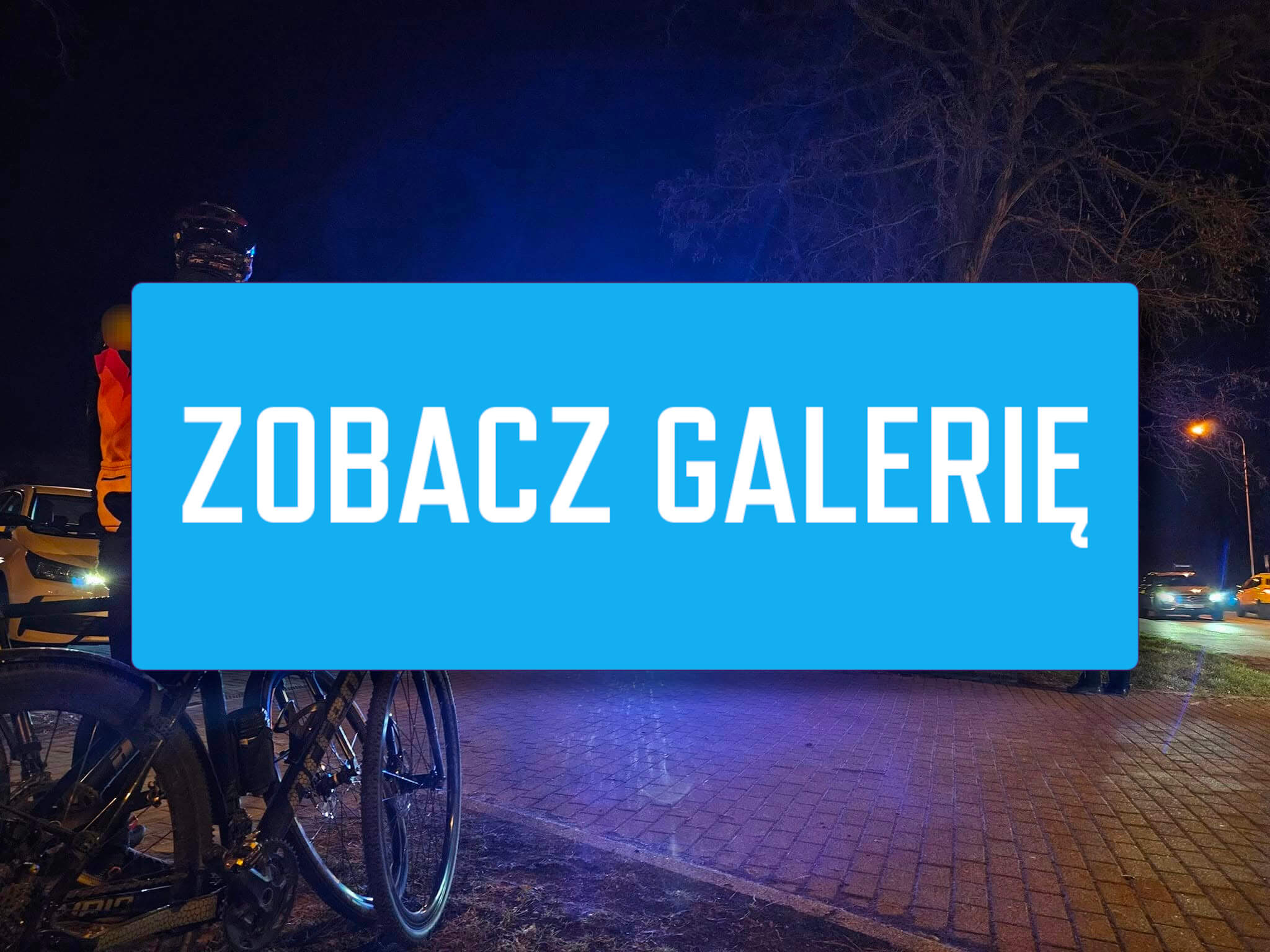 Wypadek Zielona Góra - Potrącenie rowerzysty Zielona Góra