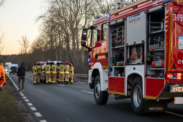 Wypadek na DK27 - Wypadek Piaski