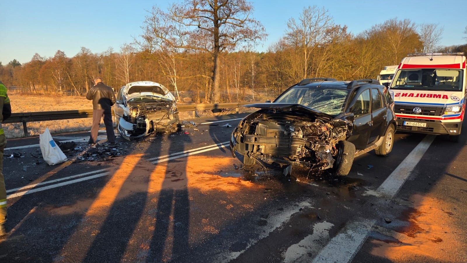 Wypadek na DK92 - Wypadek Świebodzin