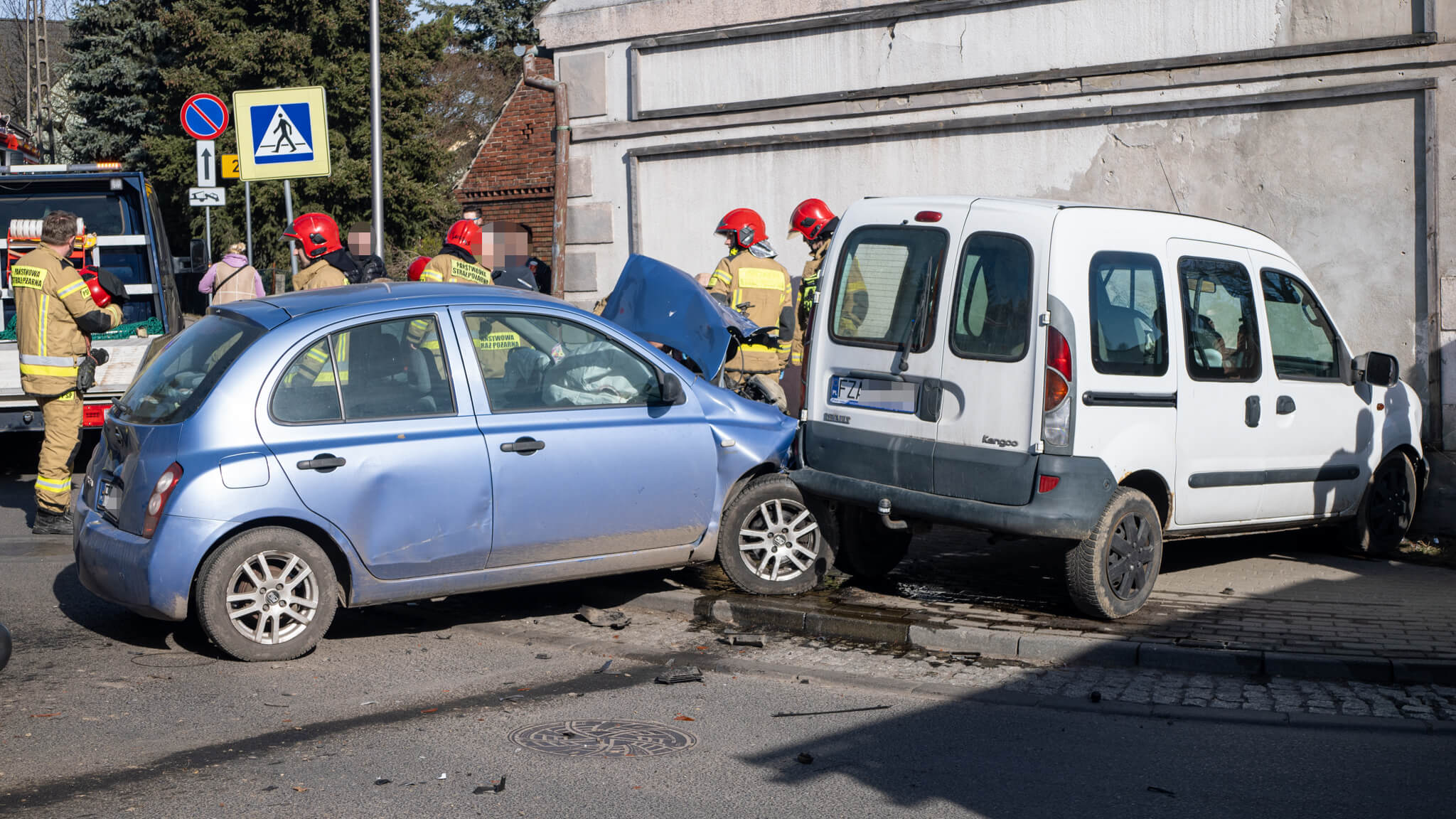 Wypadek Zielona Góra - Wypadek Ochla