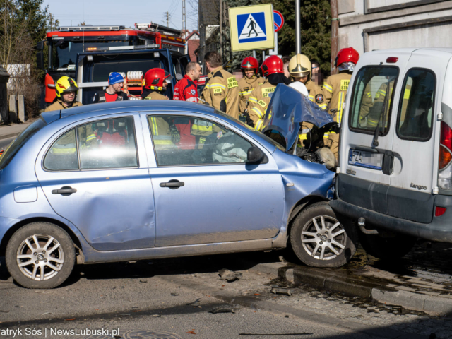 Wypadek Zielona Góra - Wypadek Ochla