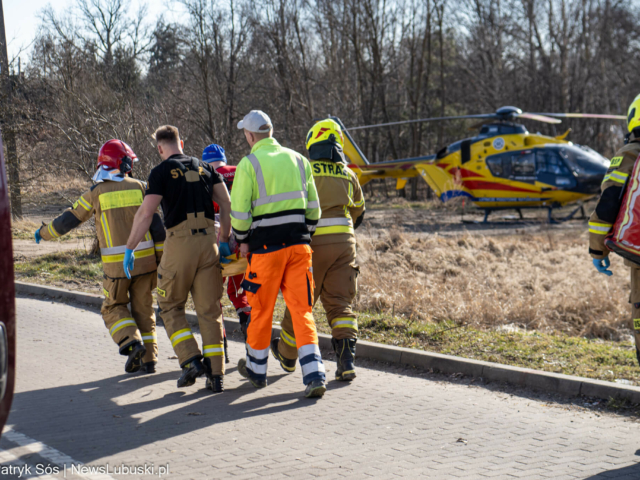 Wypadek Zielona Góra - Wypadek Ochla