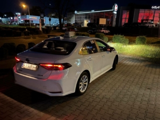 Kontrola taksówek Zielona Góra - Policja Zielona Góra
