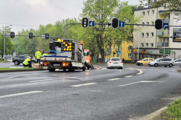 Skrzyżowanie Zielona Góra - Policja Zielona Góra