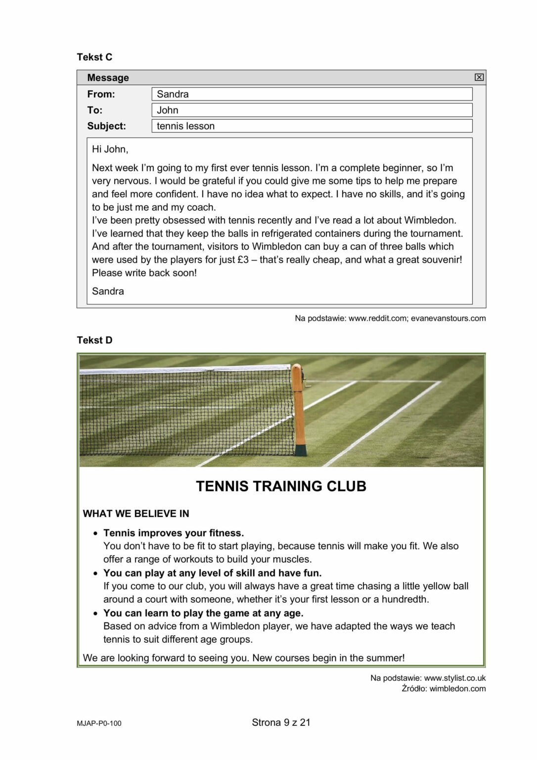 Angielski matura 2025 - Arkusz maturalny angielski 2025