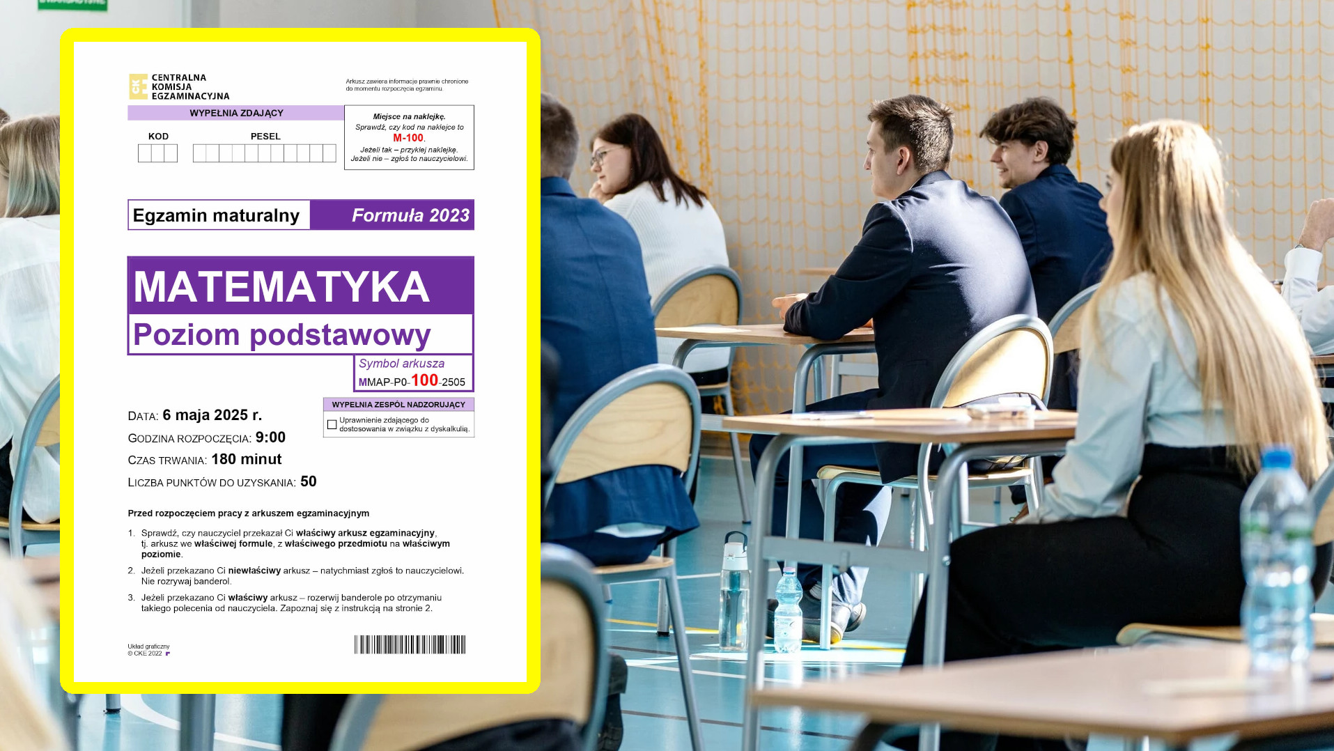 Arkusz maturalny matematyka 2025 - Matura matematyka 2025