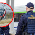 Agresywny pasażer Bieniów - Straż Ochrony Kolei