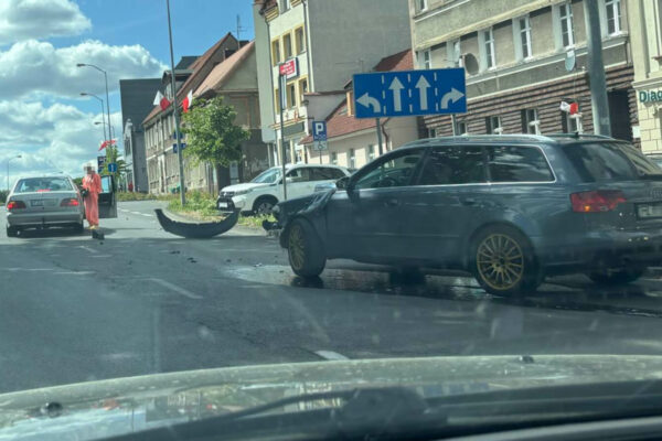 Kolizja Zielona Góra - Wypadek Zielona Góra