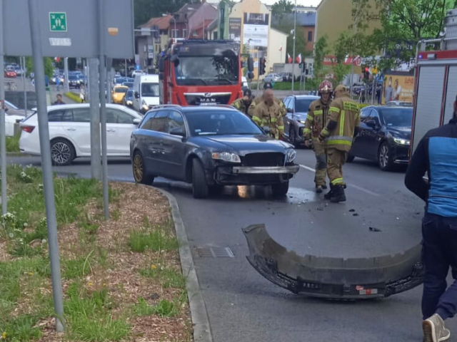 Kolizja Zielona Góra - Wypadek Zielona Góra