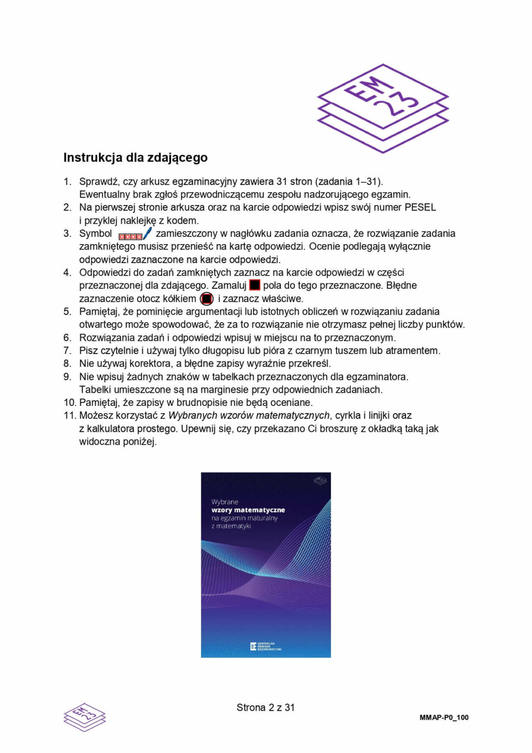 Matura matematyka 2025 odpowiedzi - Matura z matematyki 2025 arkusz CKE