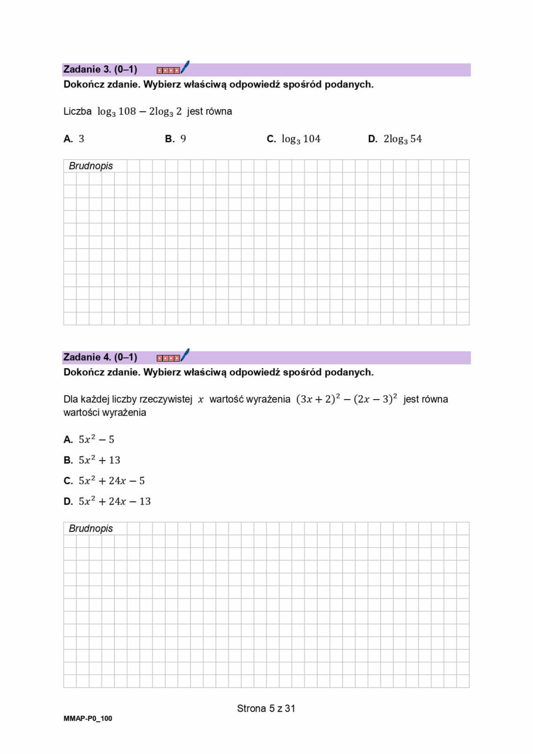 Matura matematyka 2025 odpowiedzi - Matura z matematyki 2025 arkusz CKE