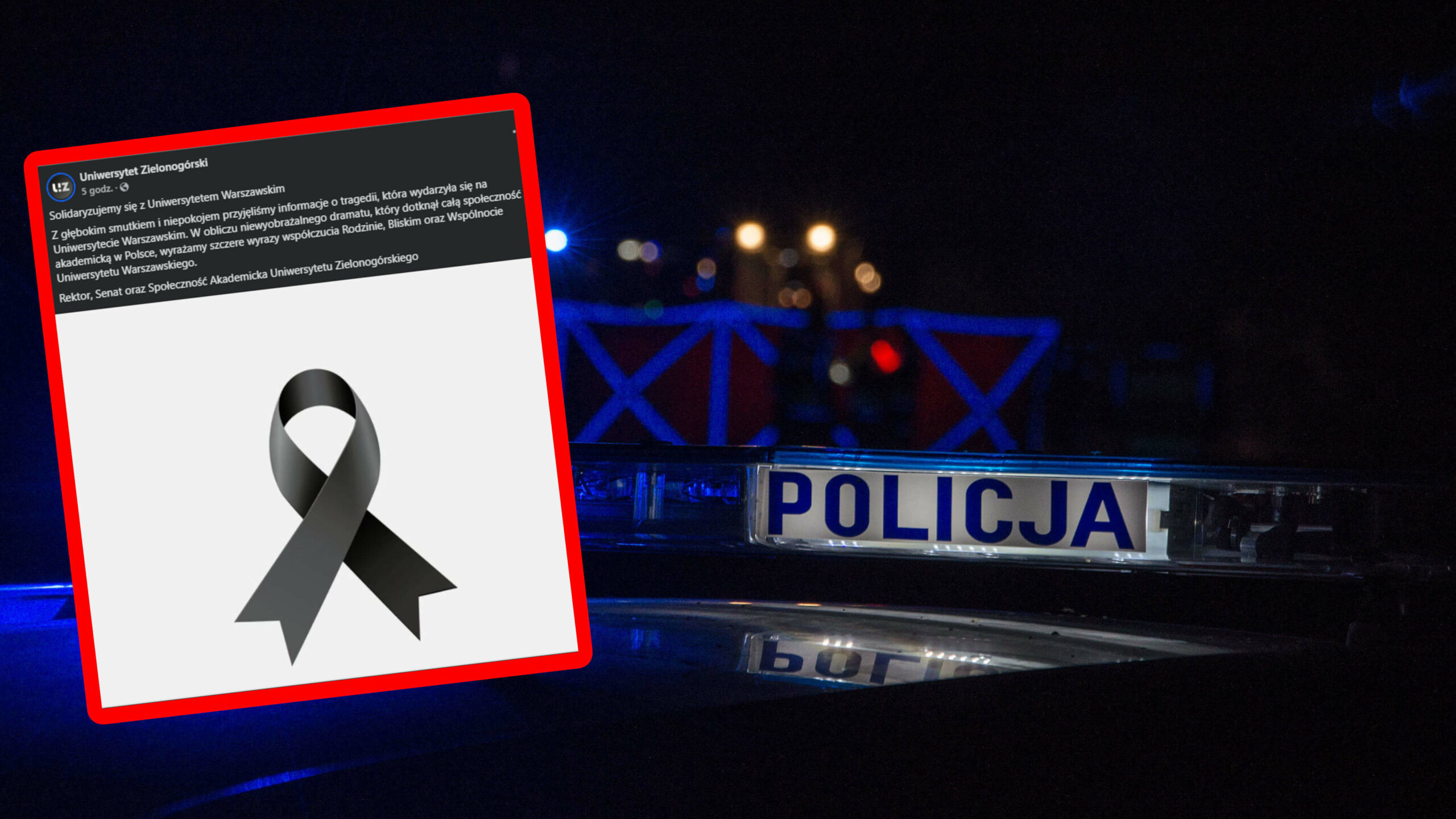 Morderstwo na UW - Uniwersytet Warszawski morderstwo