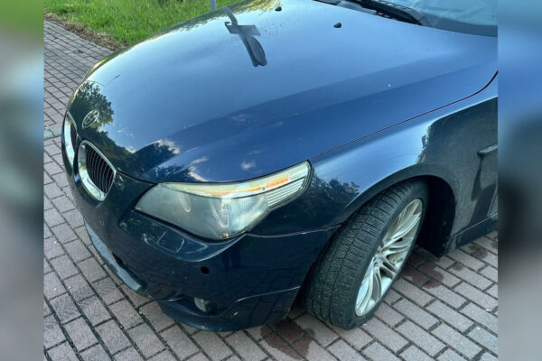 Kierowca BMW wpadł w ręce policjantów z Zielonej Góry. Dalej nie pojechał BMW przekroczył prędkość - Policja Zielona Góra