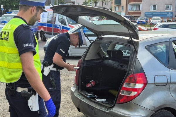 Pościg Zielona Góra - Policja Zielona Góra