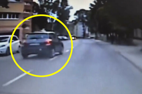 „Niebezpieczne zachowanie” na drodze w Zielonej Górze. Jest nagranie Niebezpieczne zachowanie na drodze - Policja Zielona Góra