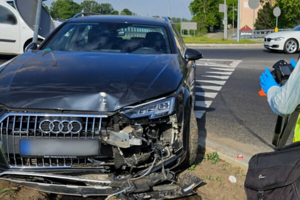 Pościg Krosno Odrzańskie - Samochód skradziony w Niemczech