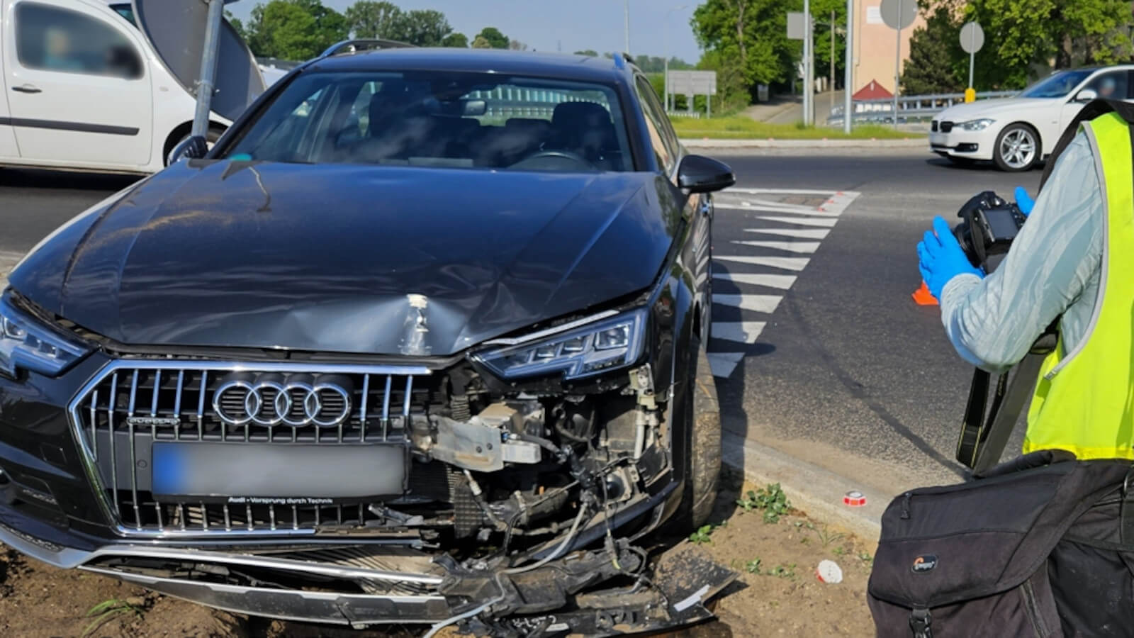 Pościg Krosno Odrzańskie - Samochód skradziony w Niemczech