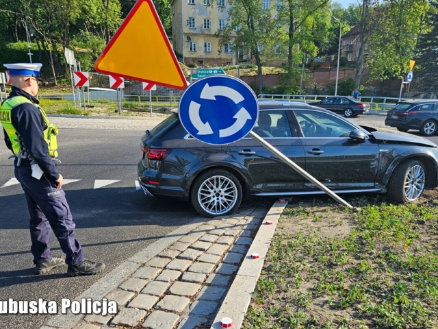 Pościg Krosno Odrzańskie - Samochód skradziony w Niemczech