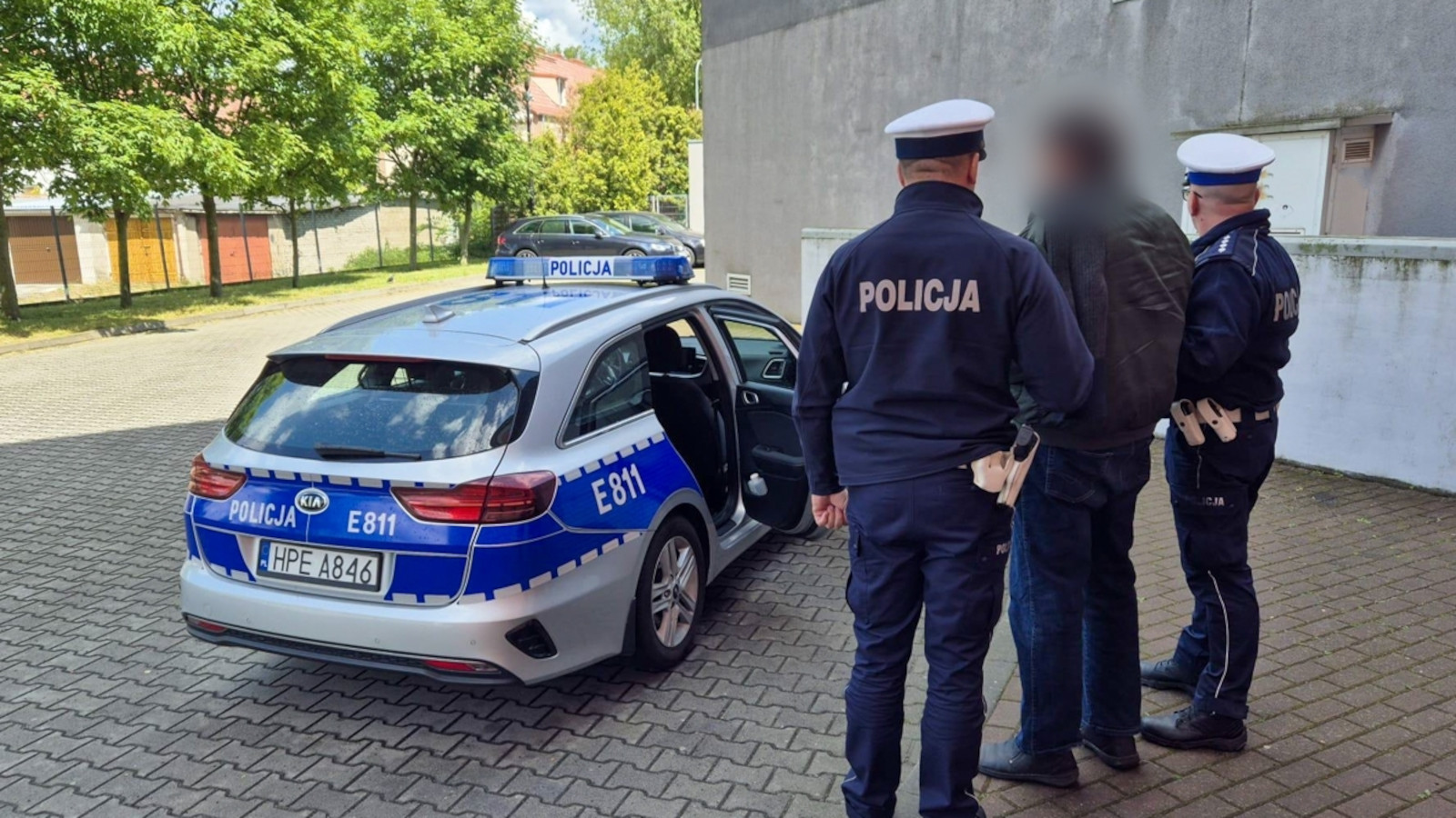 Pościg za motocyklistą - Pościg Słubice