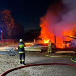 Pożar tartaku Kłodawa - Pożar Gorzów Wielkopolski