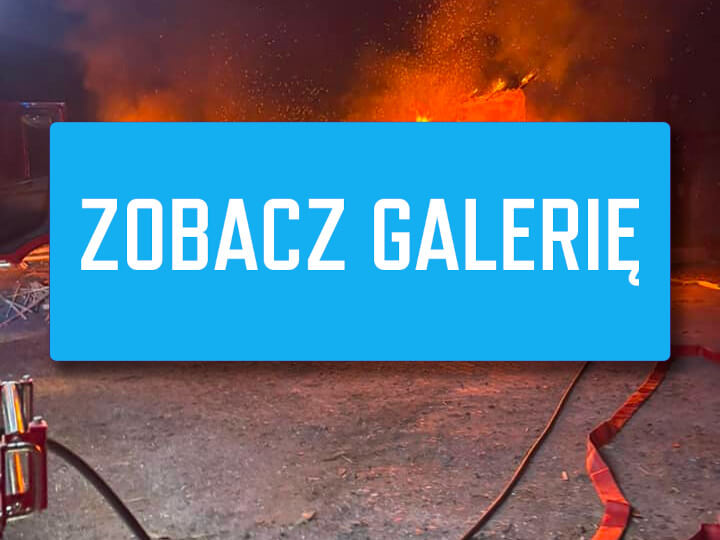 Pożar tartaku Kłodawa - Pożar Gorzów Wielkopolski