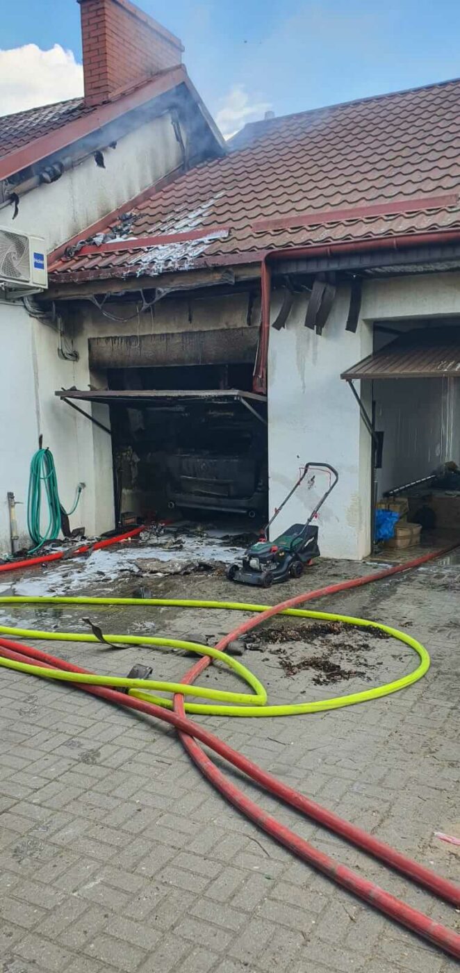 Pożar Kostrzyn nad Odrą - Straż pożarna Kostrzyn nad Odrą