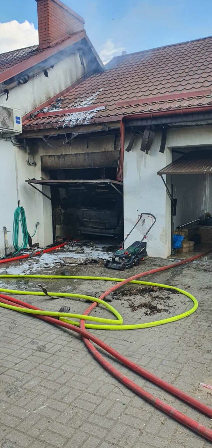 PozarKostrzynNadOdra20.05.25_4 Pożar Kostrzyn nad Odrą - Straż pożarna Kostrzyn nad Odrą