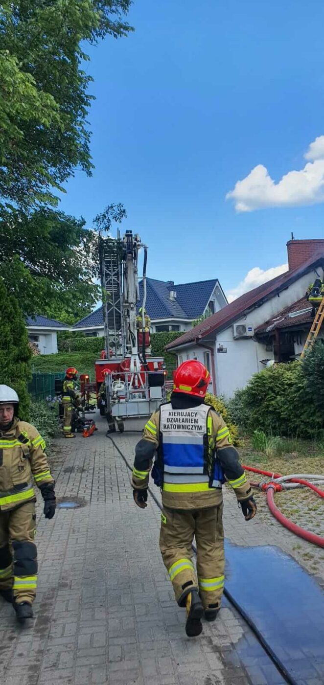 Pożar Kostrzyn nad Odrą - Straż pożarna Kostrzyn nad Odrą
