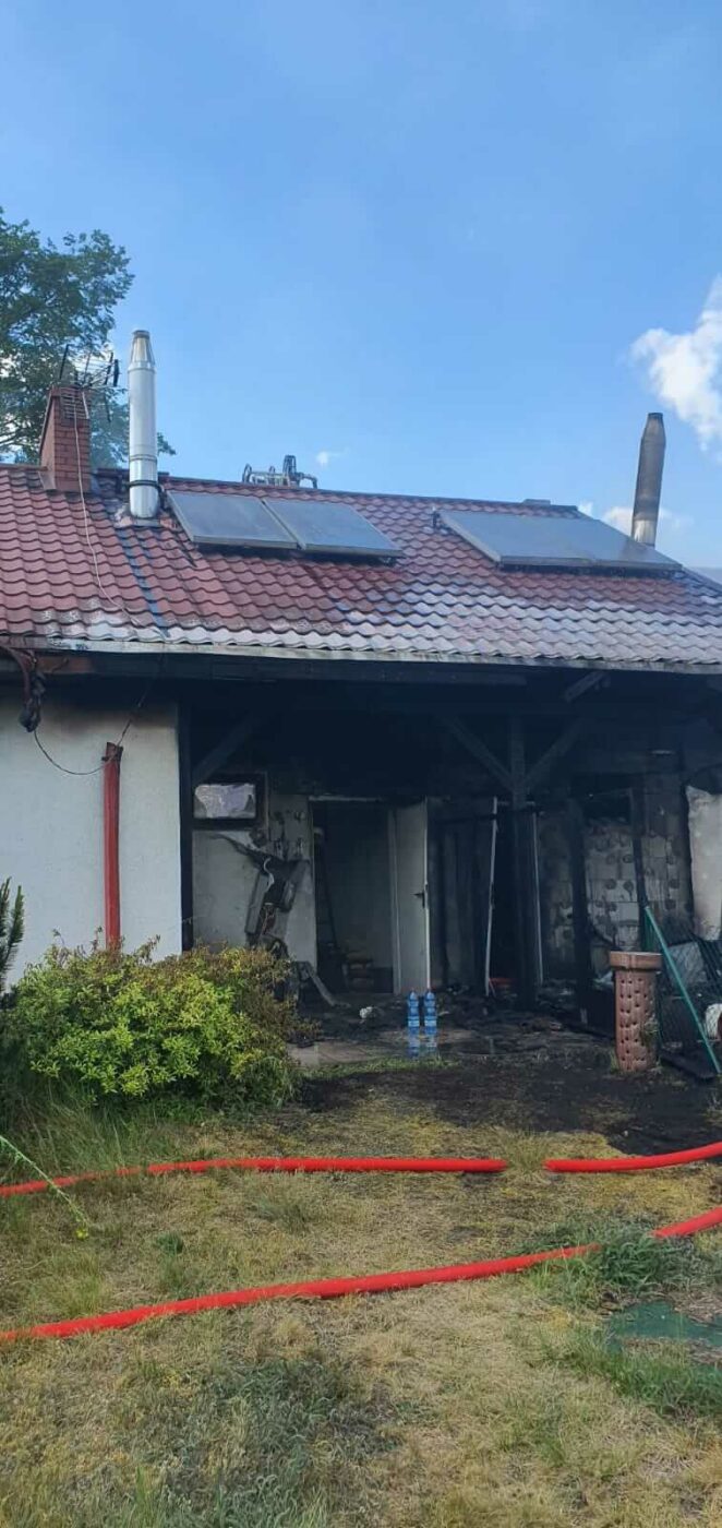 Pożar Kostrzyn nad Odrą - Straż pożarna Kostrzyn nad Odrą