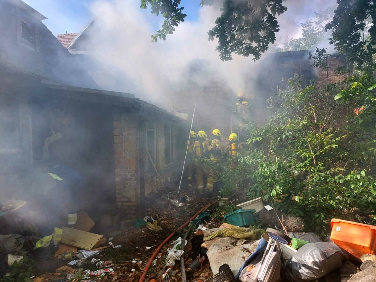 Pożar Słubice - Straż pożarna Słubice