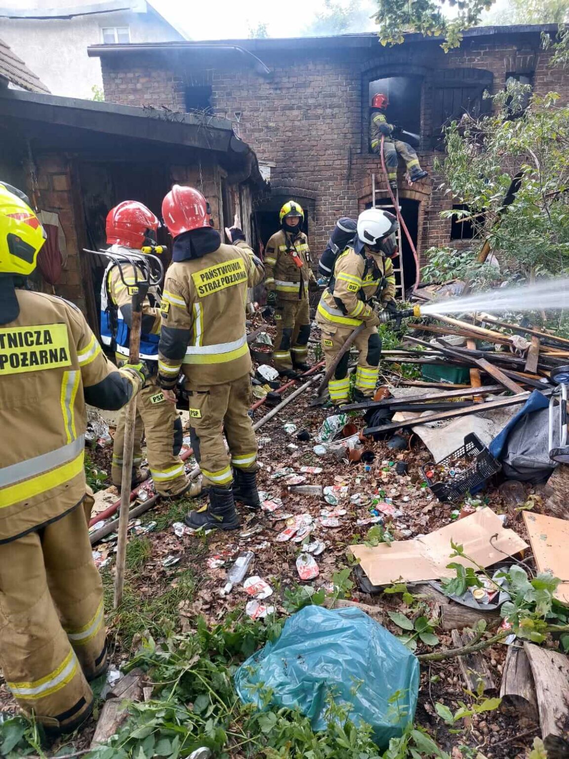 Pożar Słubice - Straż pożarna Słubice