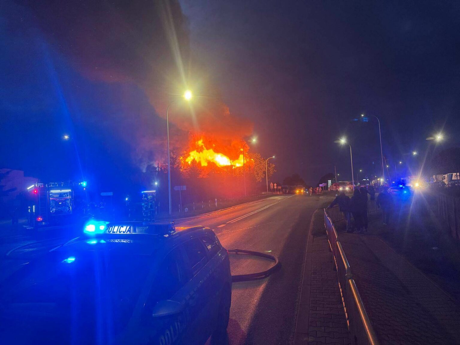 Pożar Świebodzin - Pożar Chata Puchata