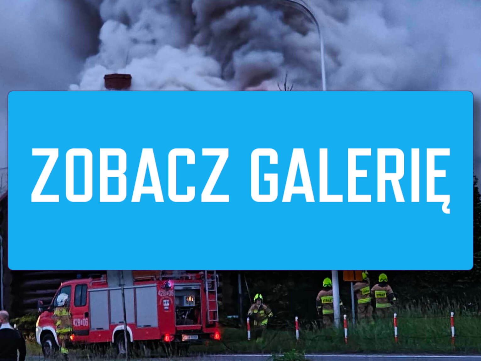 Pożar Świebodzin - Pożar Chata Puchata