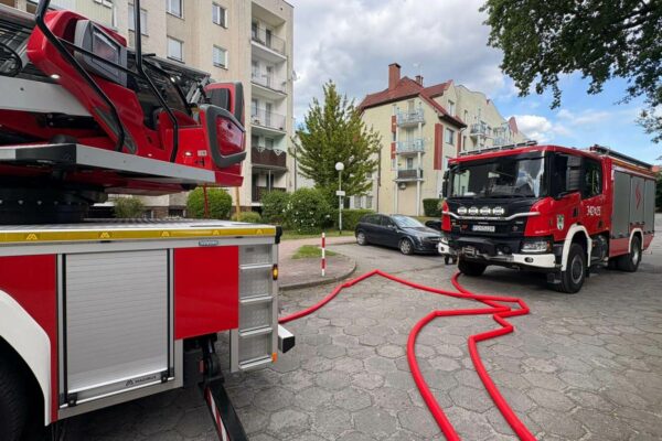 Pożar Zielona Góra - Pożar mieszkania Zielona Góra