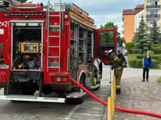 Pożar Zielona Góra - Pożar mieszkania Zielona Góra