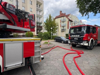 Pożar Zielona Góra - Pożar mieszkania Zielona Góra