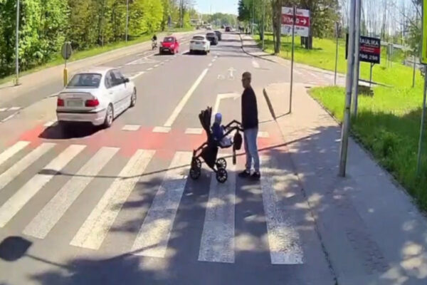 Policja Zielona Góra - Przejście dla pieszych Zielona Góra