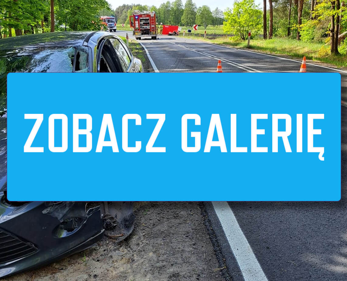 Wypadek na DW158 - Wypadek motocyklisty Gorzów
