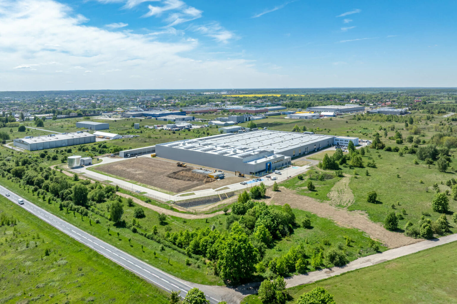 Valmet Automotive Żary - nowa hala produkcyjna