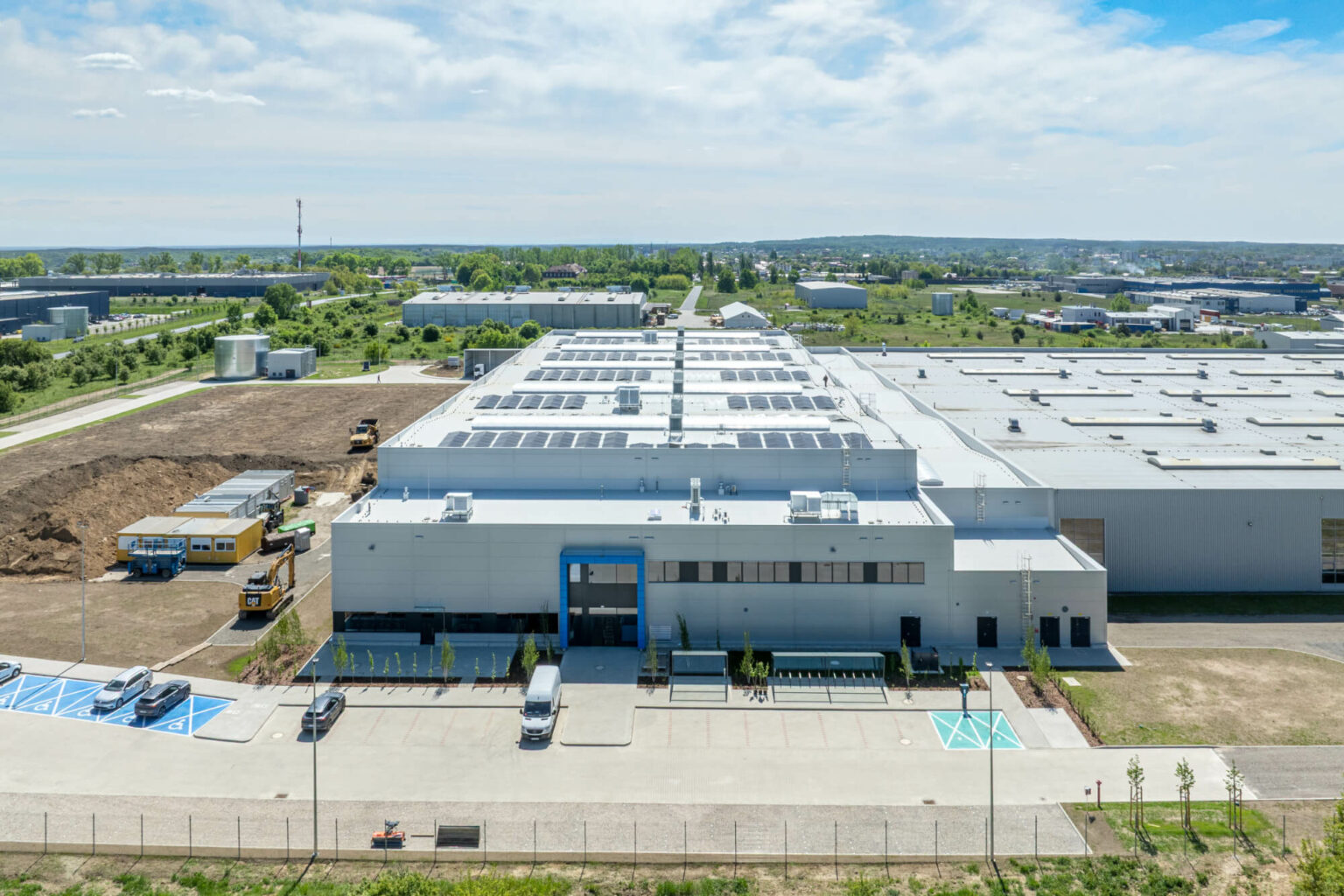 Valmet Automotive Żary - nowa hala produkcyjna