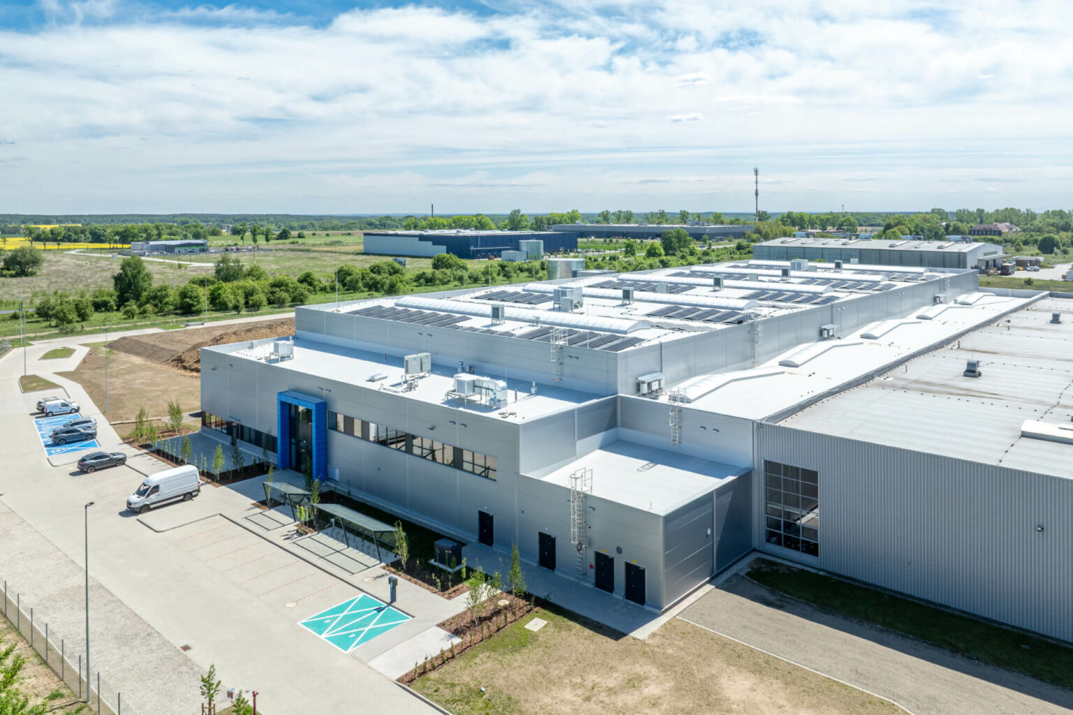 Valmet Automotive Żary - nowa hala produkcyjna