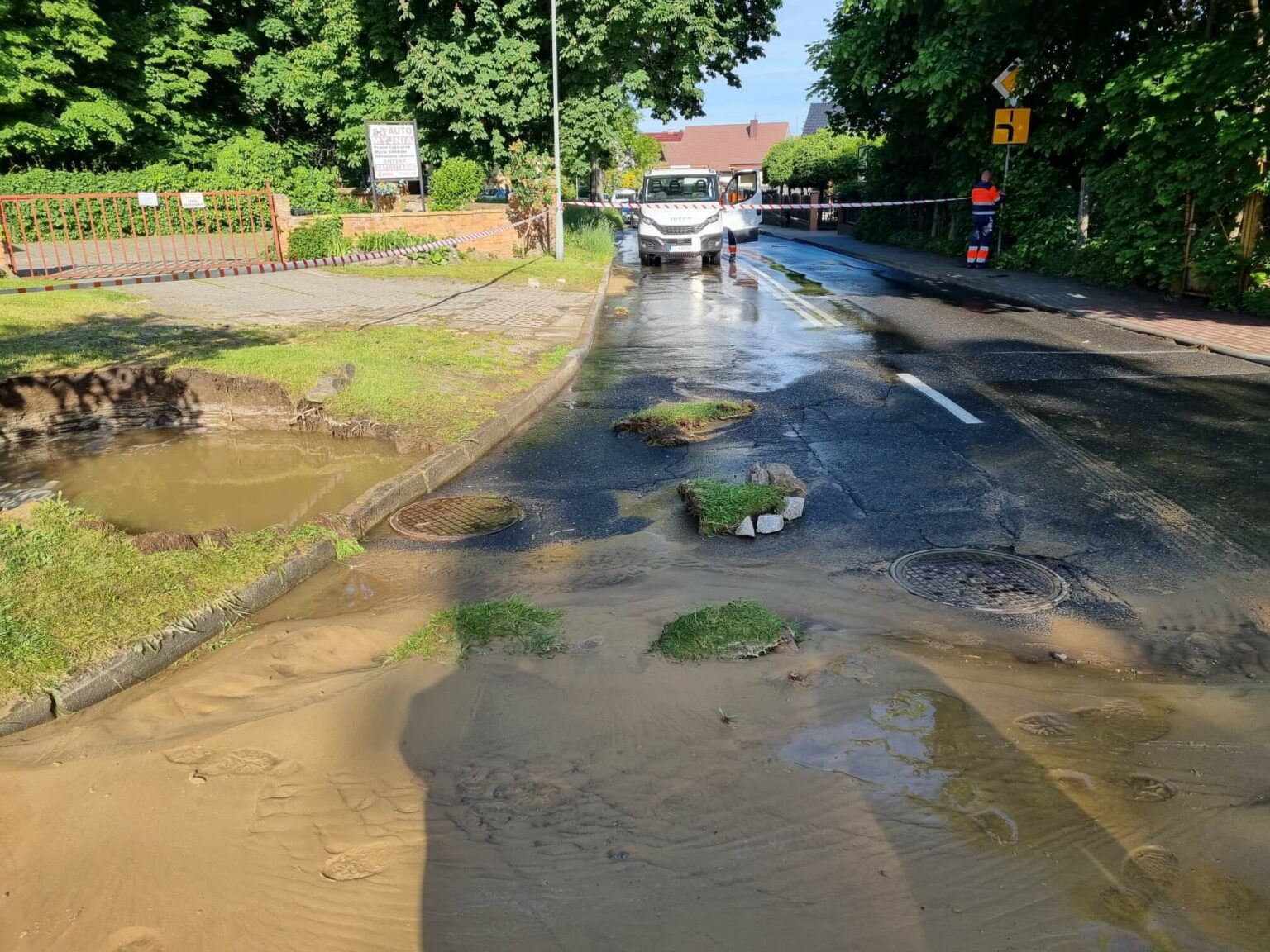 Awaria wody Zielona G&oacute;ra - Wodociągi Zielona G&oacute;ra