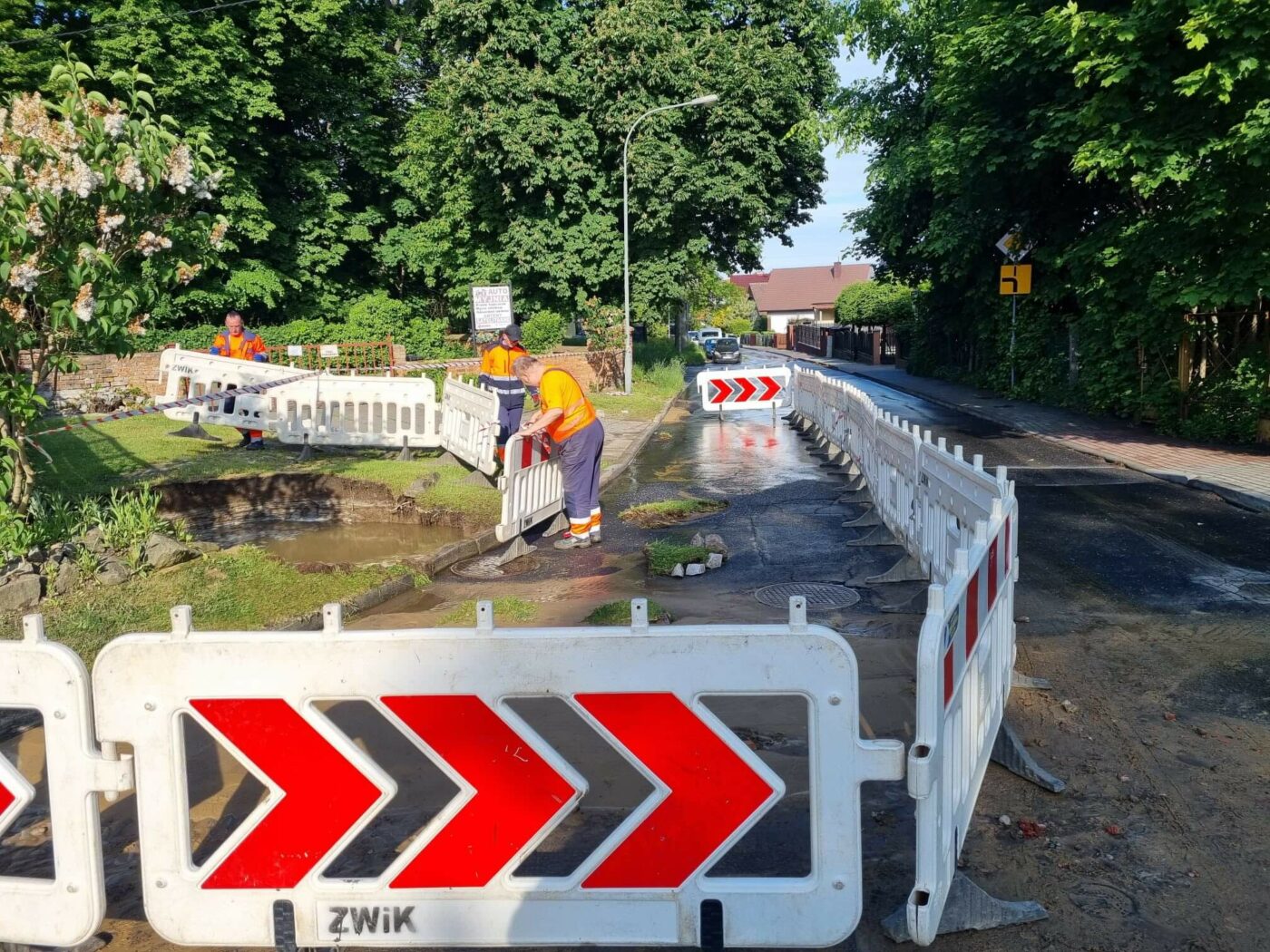 Awaria wody Zielona Góra - Wodociągi Zielona Góra