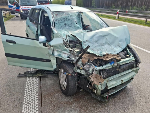 Wypadek na A2 - Wypadek Słubice