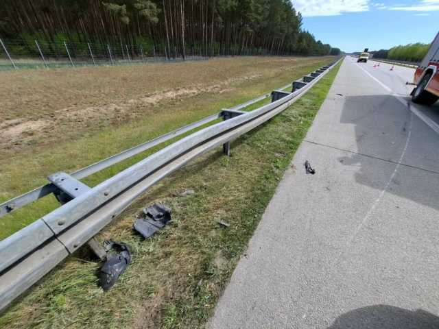 Wypadek na A2 - Wypadek Słubice