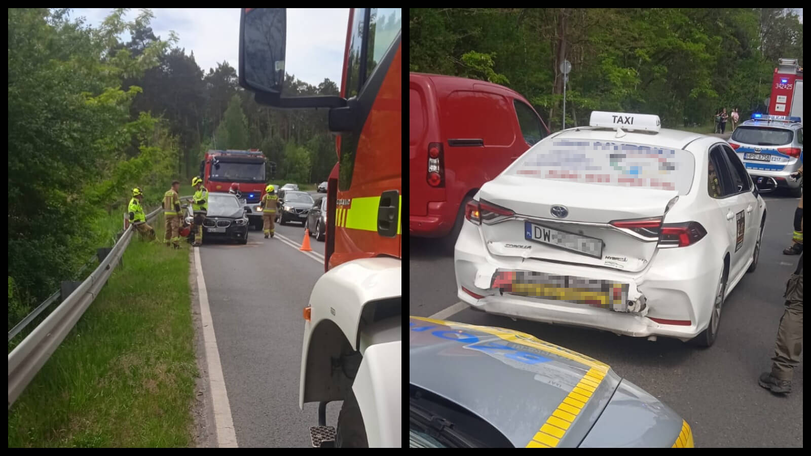 Wypadek Czerwieńsk - Wypadek DW280