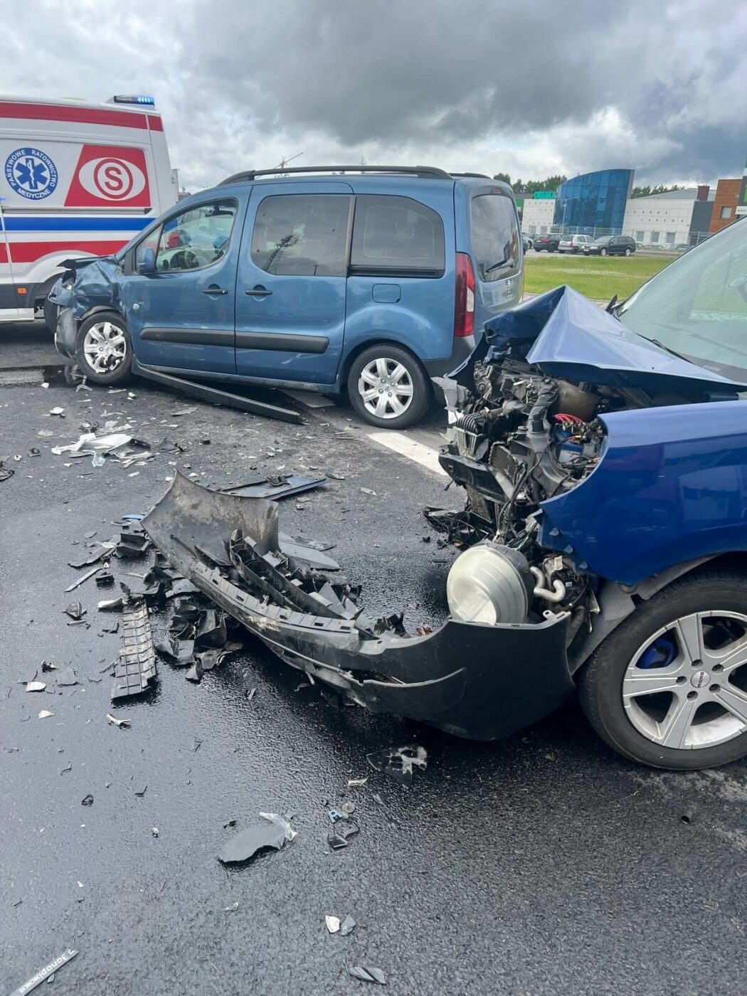 Wypadek na DK12 - Wypadek Żary