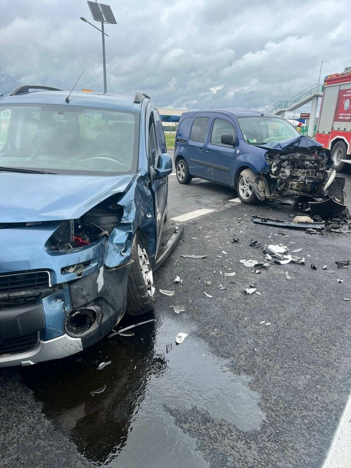 Wypadek na DK12 - Wypadek Żary