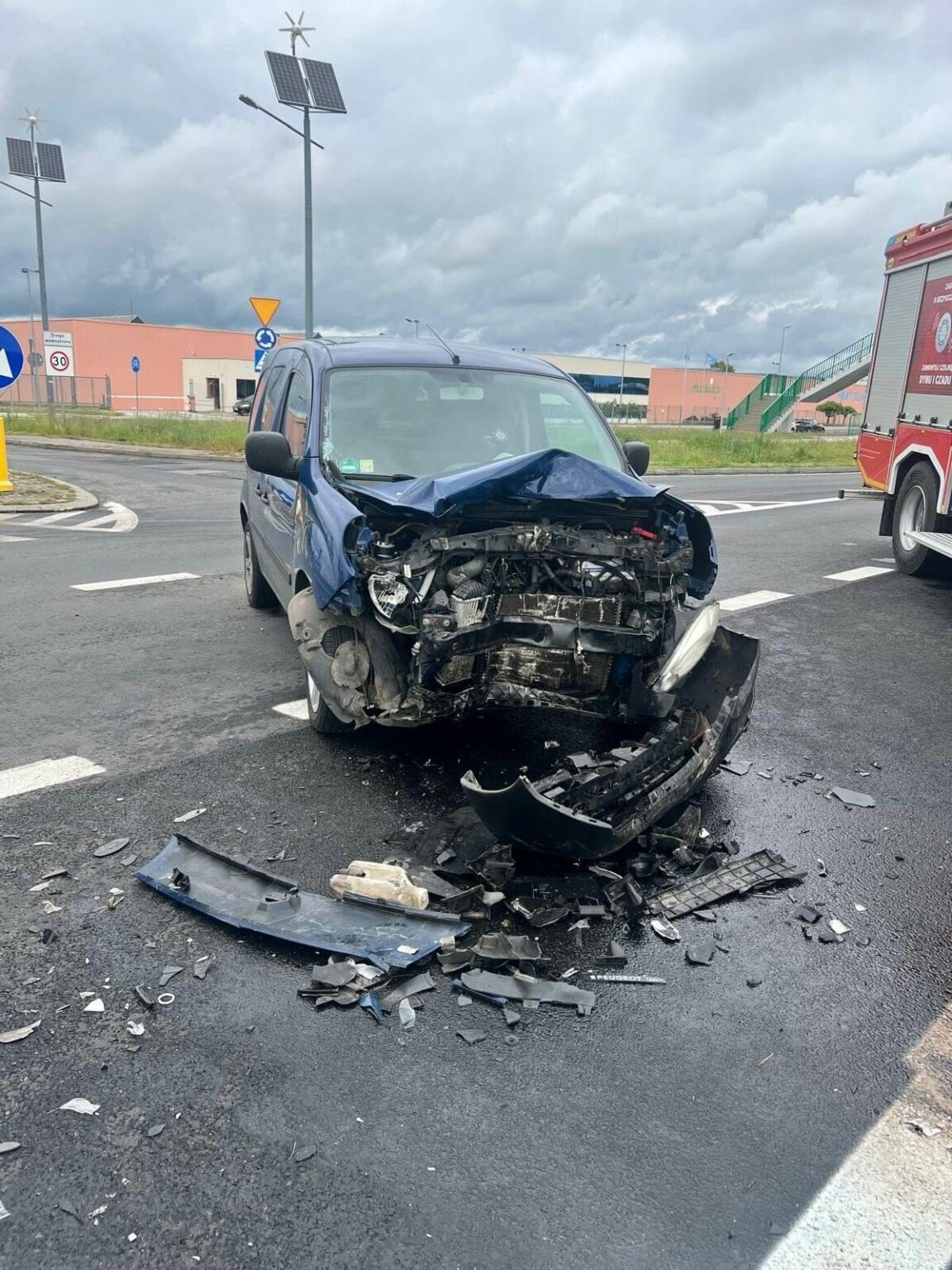 Wypadek na DK12 - Wypadek Żary