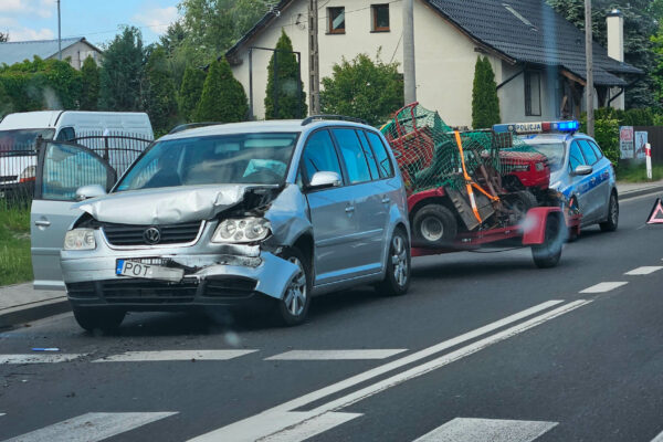 Wypadek na DK32 - Wypadek Krosno Odrzańskie